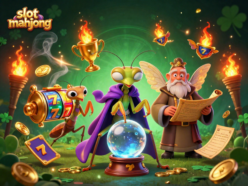 Experience thrilling slot mahjong gameplay with dynamic 3D graphics and vibrant illustrations.