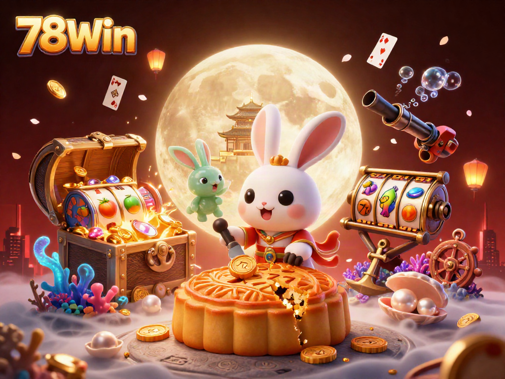 Experience thrilling gameplay at 78Win with an exciting slot machine adventure.